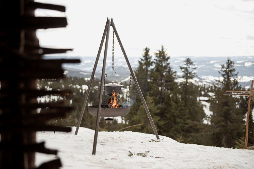 Produkt miniatyrebild Espegard Birkebeiner bålpanne 60