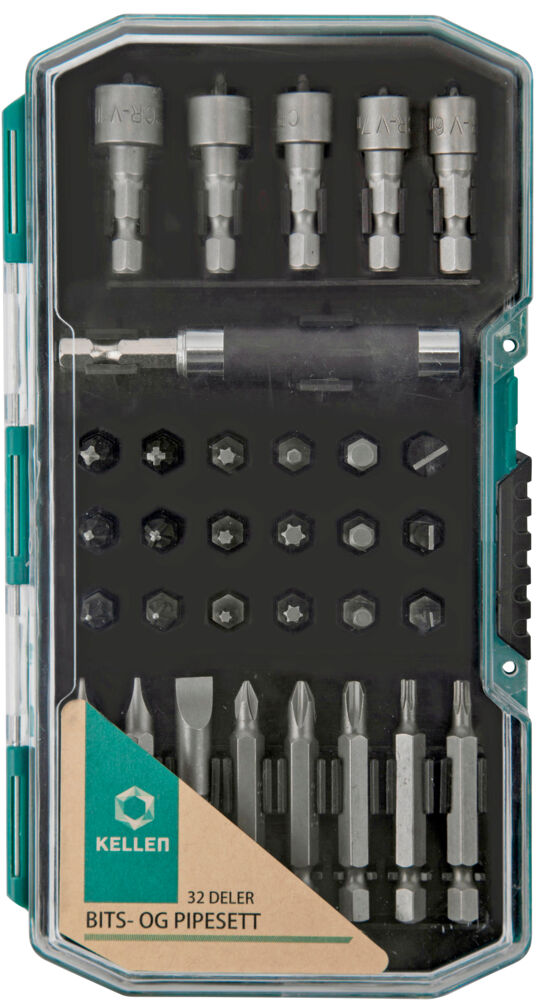 Produkt miniatyrebild Kellen bits- og pipesett
