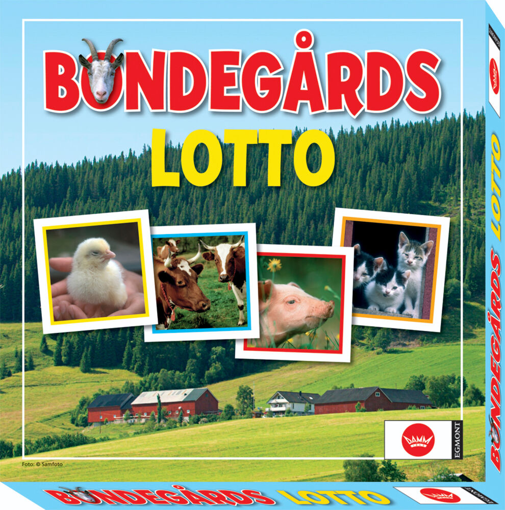 Produkt miniatyrebild Egmont Damm Bondegårds-lotto