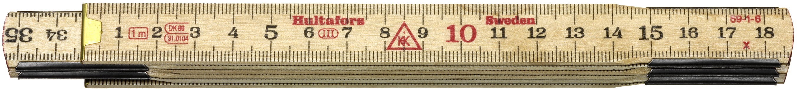 Produkt miniatyrebild Hultafors Meterstokk 59-1-6