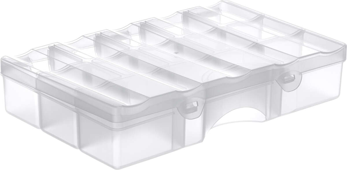 Caja De Almacenaje SmartStore Classic 7,62 Cm - Ideal Para Organizar Cosméticos, Bolígrafos, Accesorios Y Pequeños Objetos, Con Separadores Incluidos