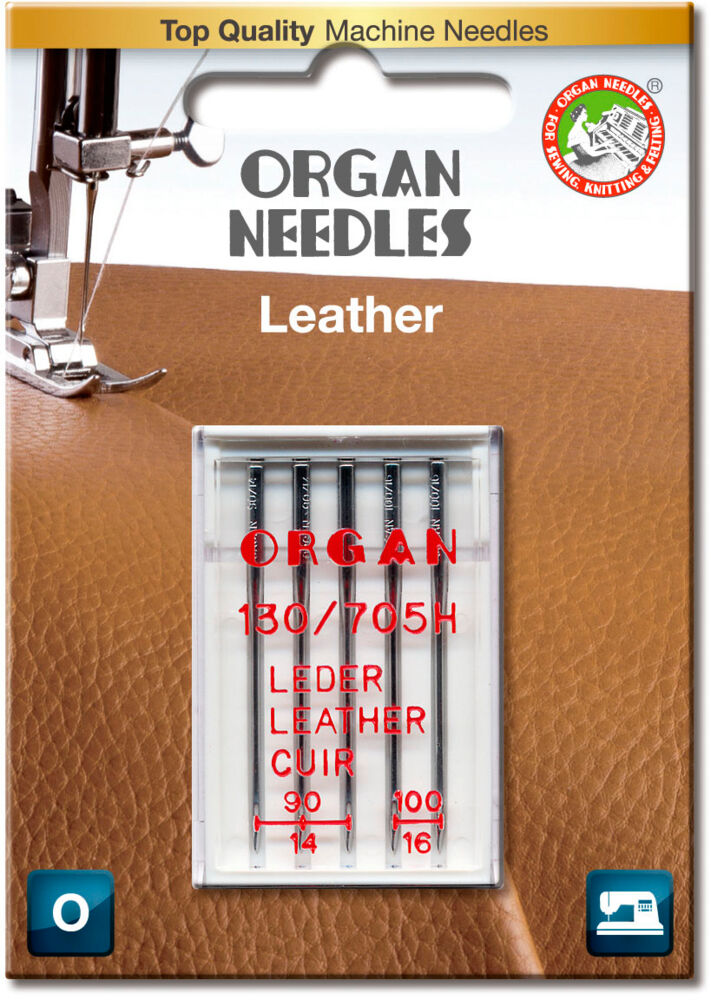 Produkt miniatyrebild Organ lærnåler til symaskin
