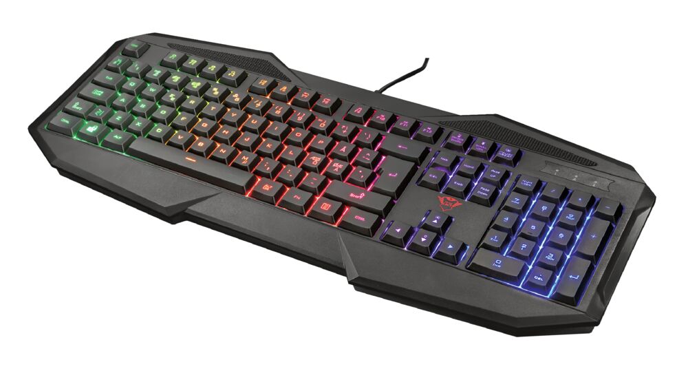 Produkt miniatyrebild Trust GXT 830-RW Avonn gamingtastatur
