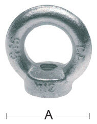 Produkt miniatyrebild Habo 582 ringmutter