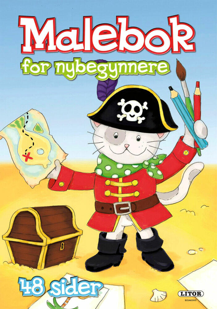Produkt miniatyrebild Egmont malebok for nybegynnere
