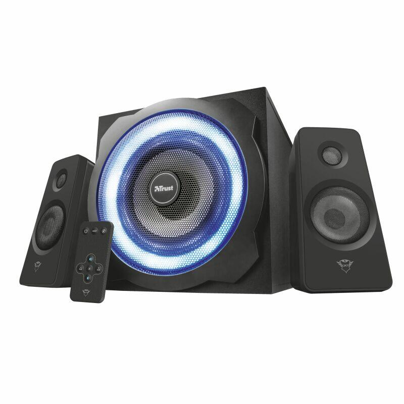 Produkt miniatyrebild Trust GXT 629 Tytan RGB Illuminated 2.1 høyttalere