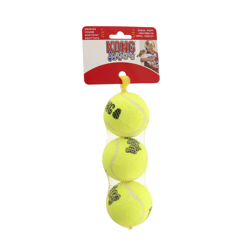 Produkt miniatyrebild Kong Tennisball Gul 3pk M