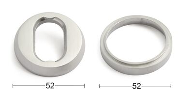Produkt miniatyrebild Sylinderskilt Universal Utvendig M-Messing