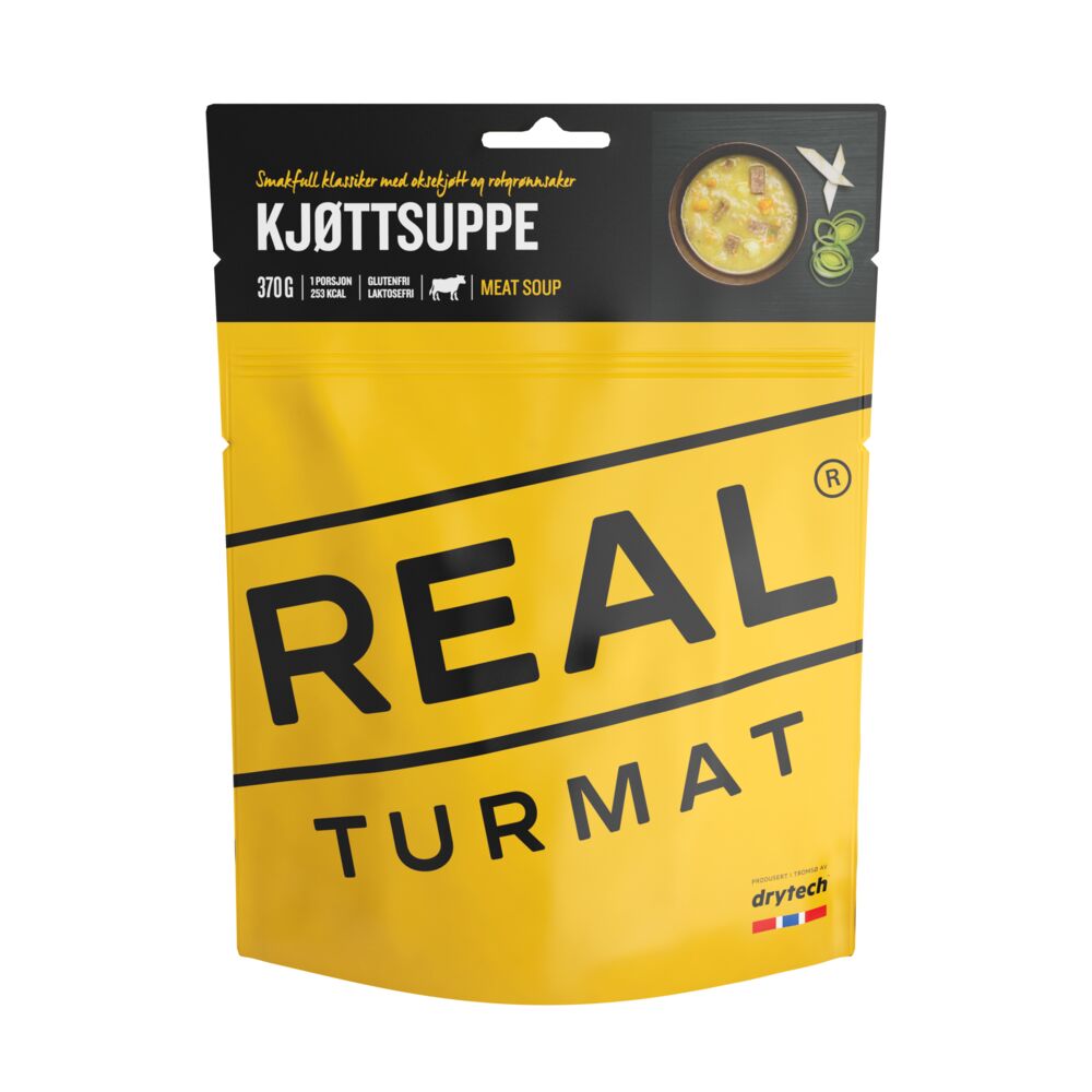 Produkt miniatyrebild Real Turmat Kjøttsuppe 55 g