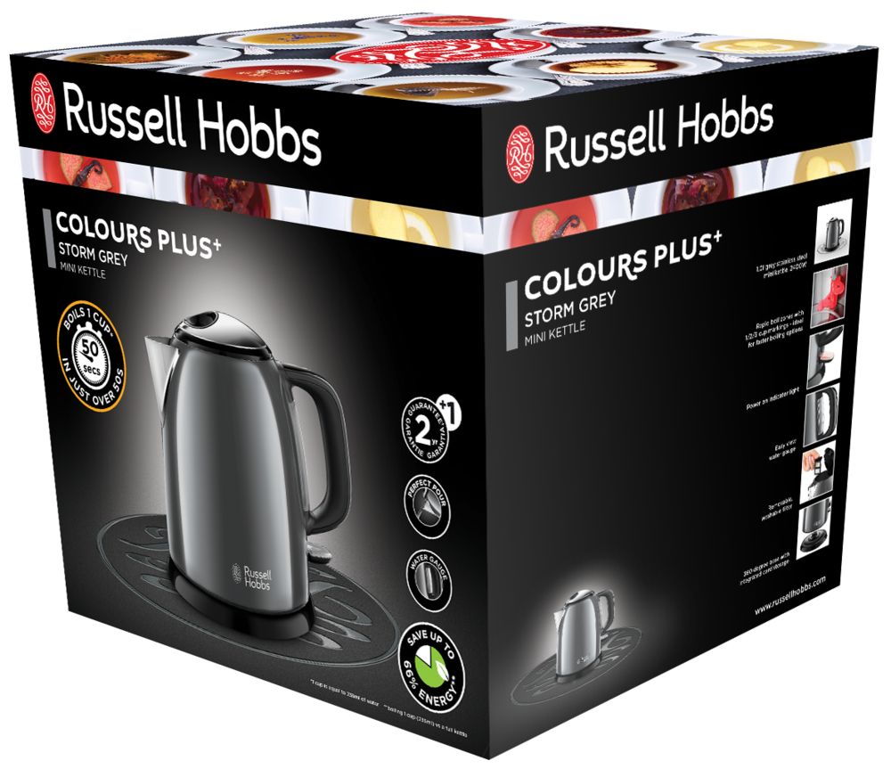 Produkt miniatyrebild Russell Hobbs 24993-70 Colours Plus mini vannkoker
