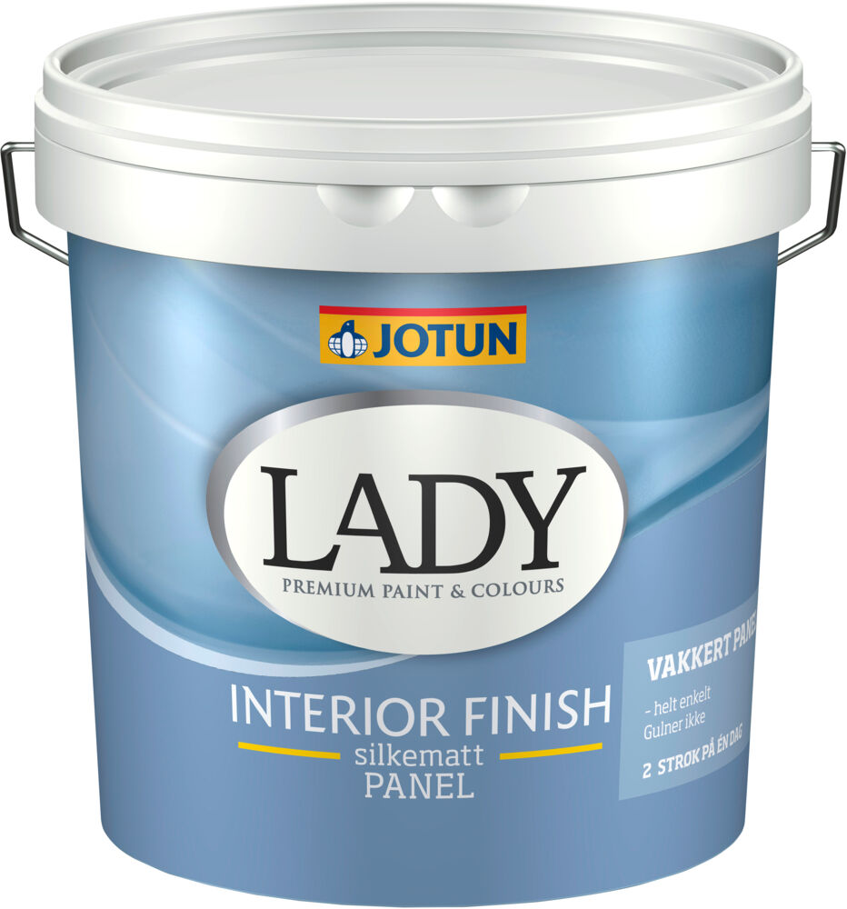 Produkt miniatyrebild Jotun Lady Interiør Finish 10/silkematt interiørmaling