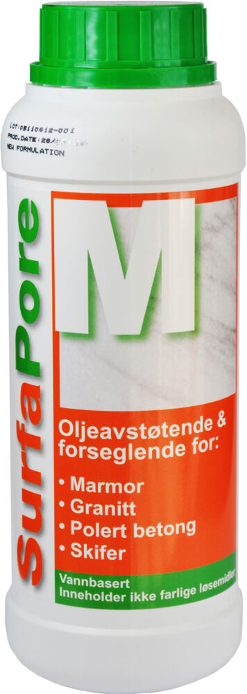 Produkt miniatyrebild Surfapore Impregnering M 1 liter for betong