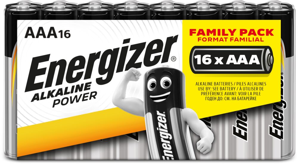 Energizer® AAA batterier classic 16 pk.