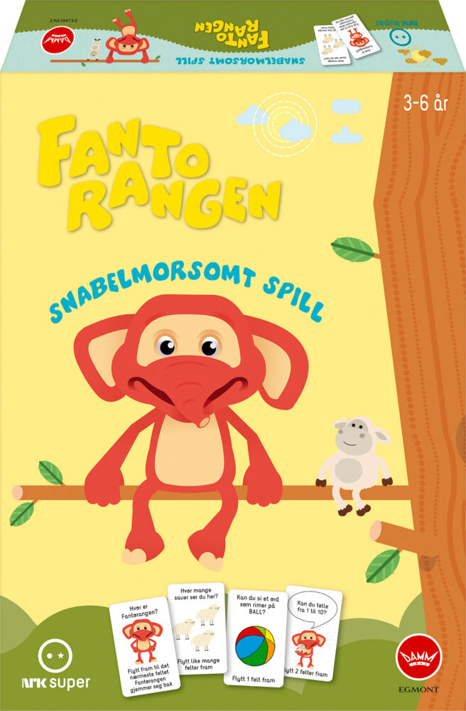 Produkt miniatyrebild Egmont Fantorangen brettspill