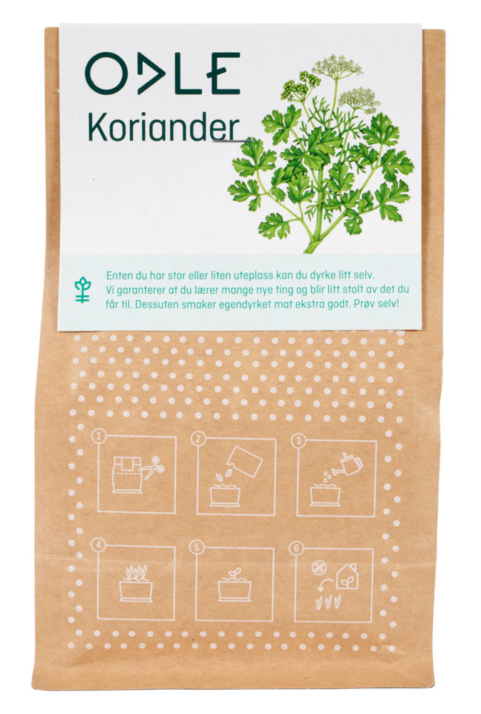 Produkt miniatyrebild Odle grow bag koriander