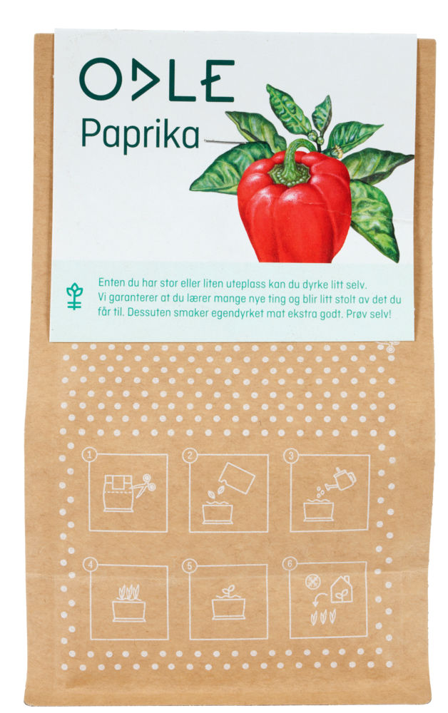 Produkt miniatyrebild Odle grow bag paprika