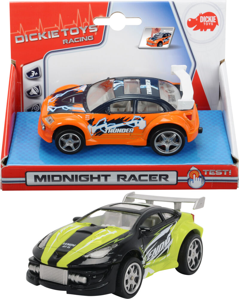 Produkt miniatyrebild Dickie Midnight Racer bil