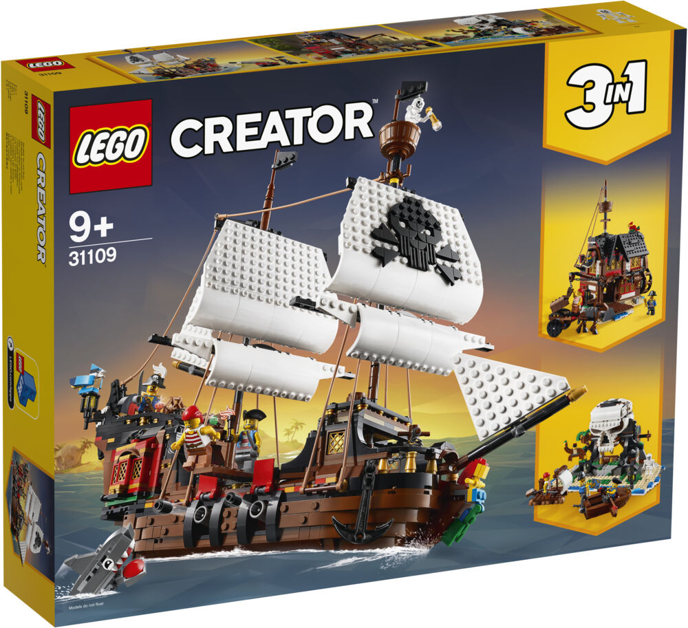 Produkt miniatyrebild LEGO® Creator 31109 Sjørøverskute