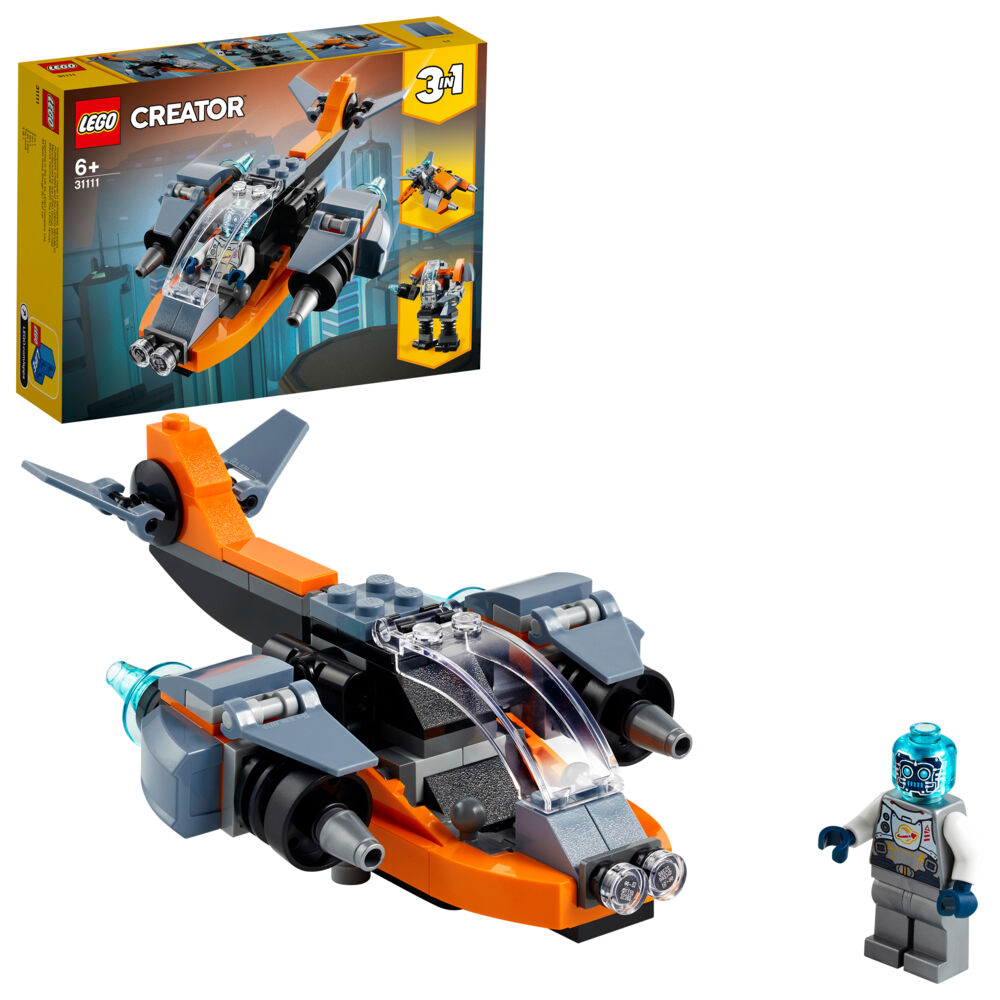 Produkt miniatyrebild LEGO® Creator 31111 Kyberdrone
