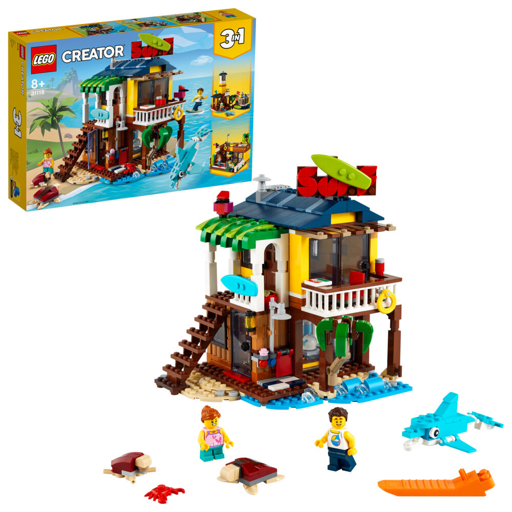 Produkt miniatyrebild LEGO® Creator 31118 Surferens strandhus