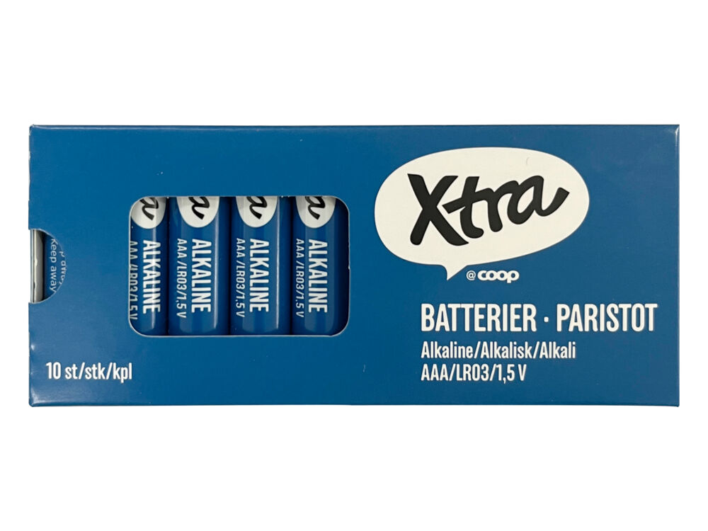 Produkt miniatyrebild AAA batterier
