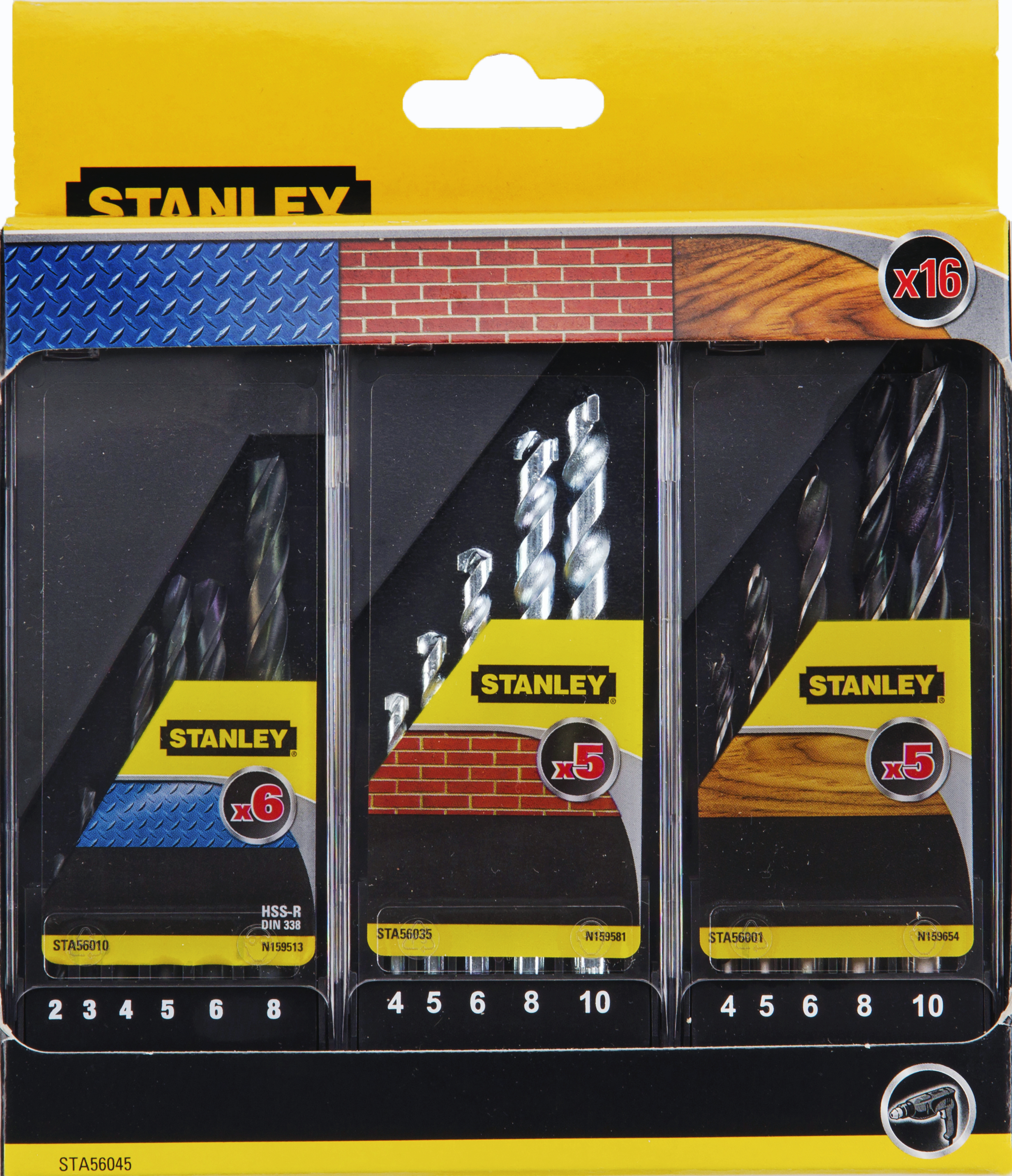 Produkt miniatyrebild Stanley STA56045 Borsett