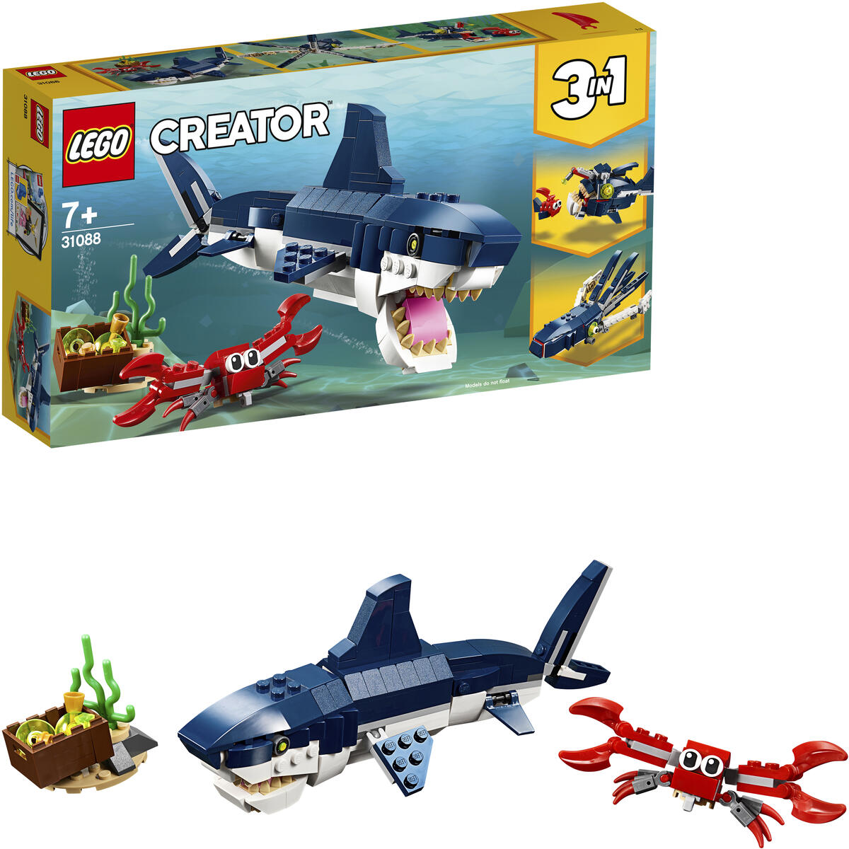 Produkt miniatyrebild LEGO® Creator 31088 Dypvannsskapninger