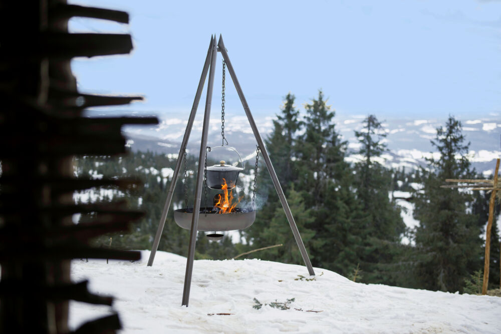 Produkt miniatyrebild Espegard Birkebeiner bålpanne 60