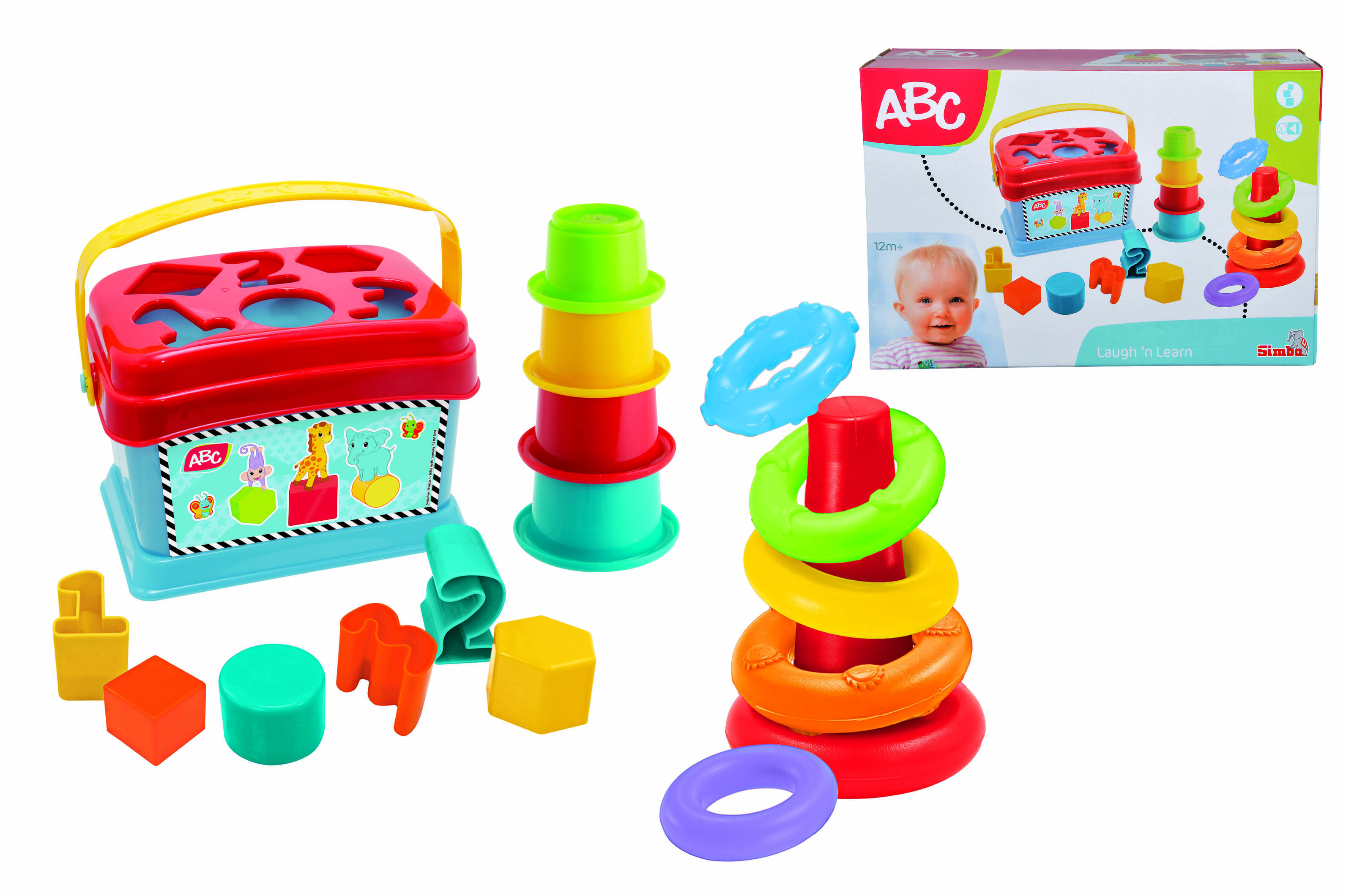 Produkt miniatyrebild ABC Baby lekesett