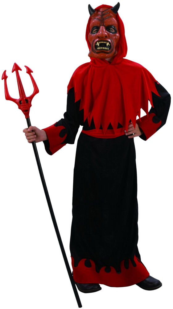 Halloween djevelkostyme for barn 120-130 cm / str. M