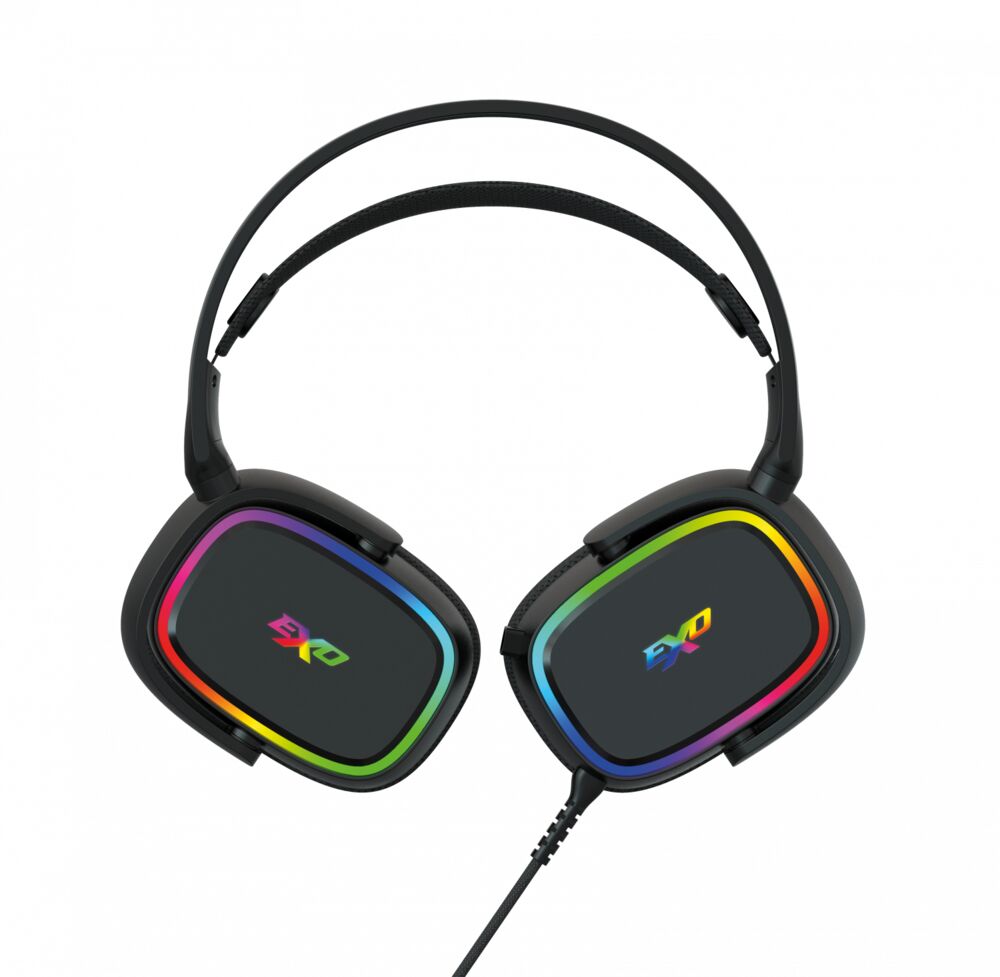 Produkt miniatyrebild EXE Nomad Ultralight RGB gamingheadset