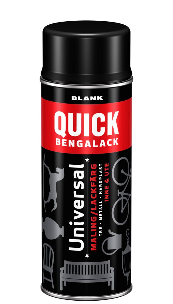 Produkt miniatyrebild Quick Bengalack Universal blank spraylakk