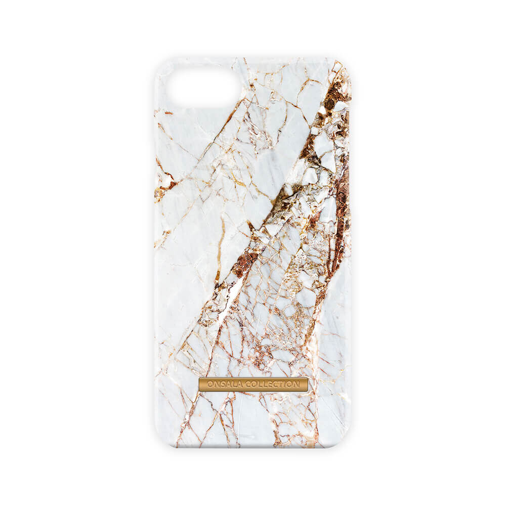 Produkt miniatyrebild Onsala Soft Cover White Rhino Marble for iPhone 6/7/8/SE2020