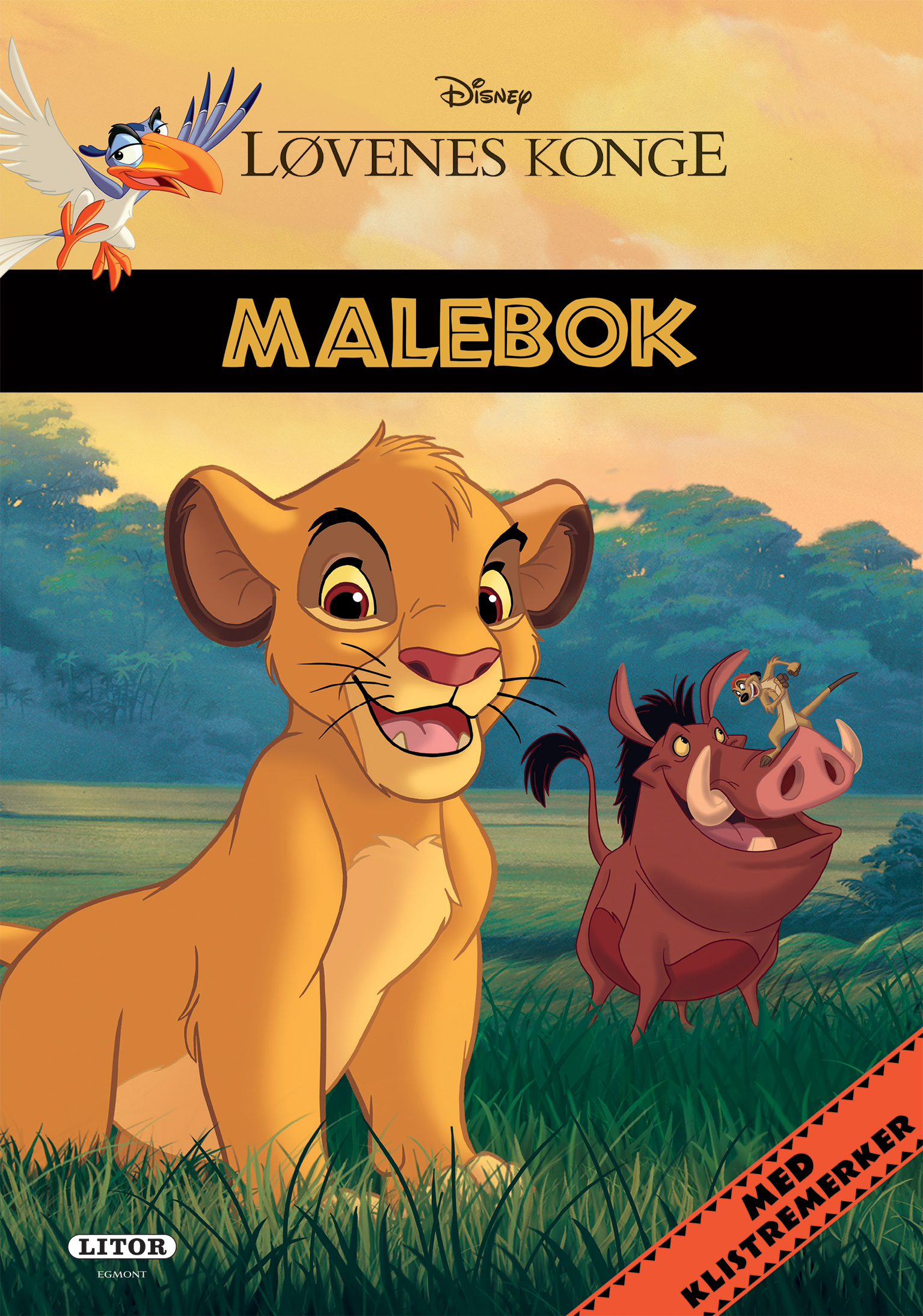 Produkt miniatyrebild Disney Løvenes Konge malebok