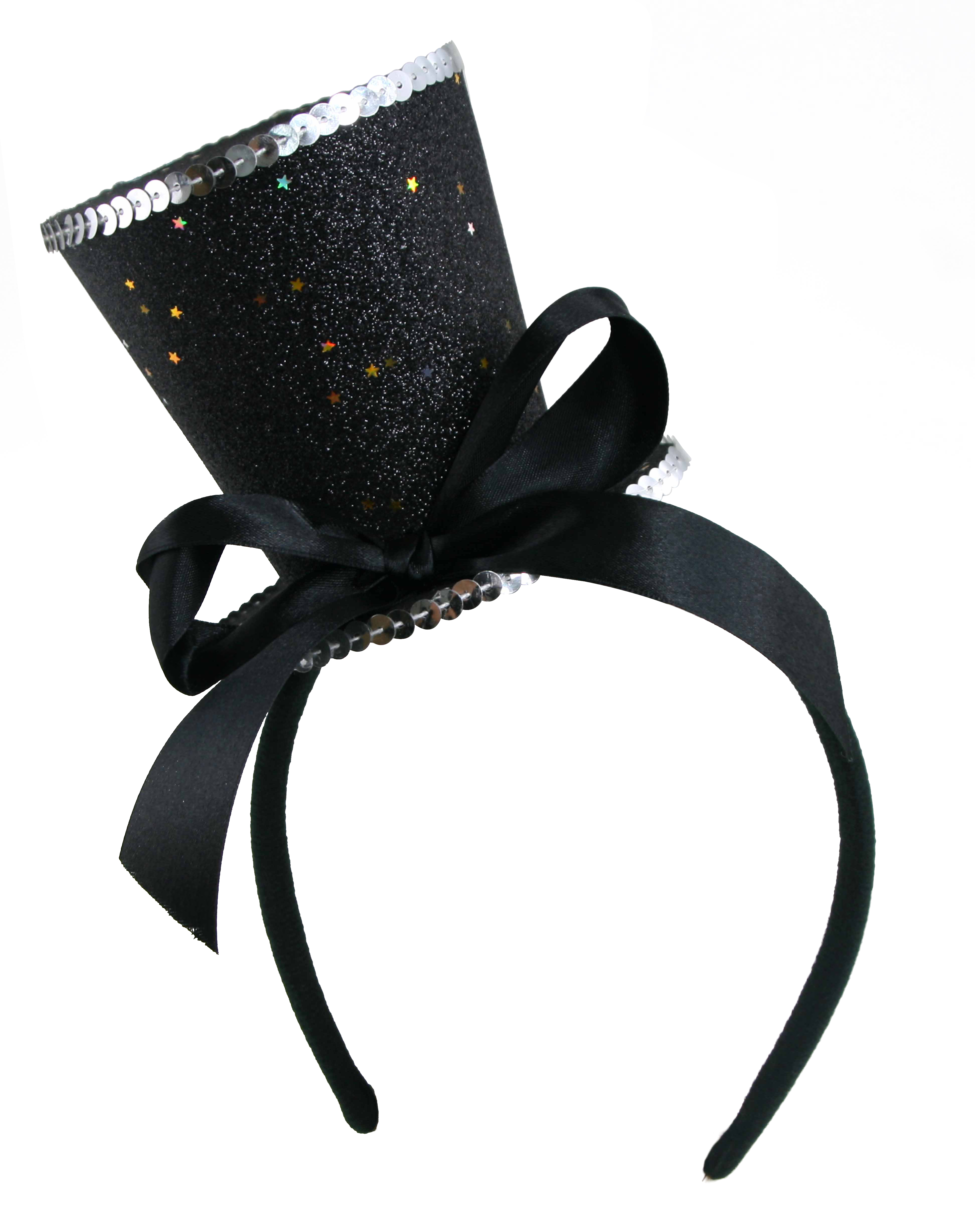 Produkt miniatyrebild Hårbøyle med glitterhatt