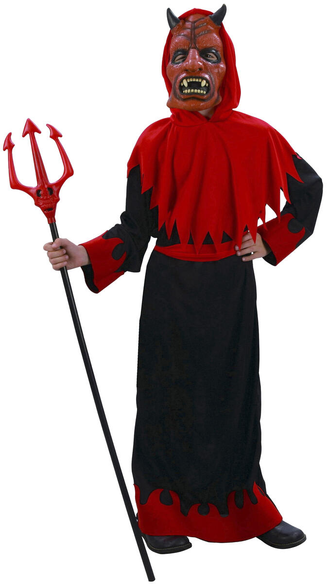 Produkt miniatyrebild Halloween djevelkostyme for barn 120-130 cm / str. M