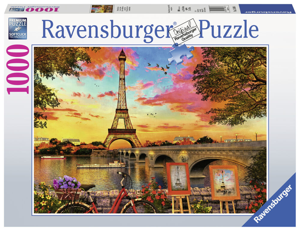 Produkt miniatyrebild Ravensburger Puzzle Eiffeltårnet puslespill