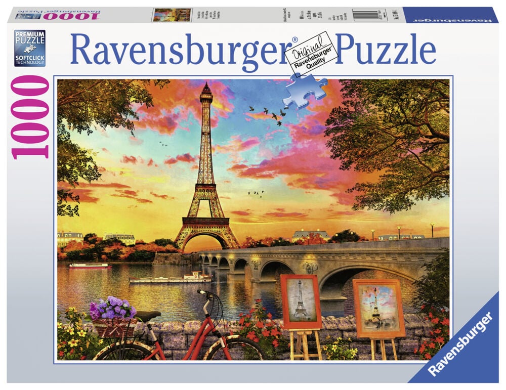 Ravensburger Puzzle Eiffeltårnet puslespill