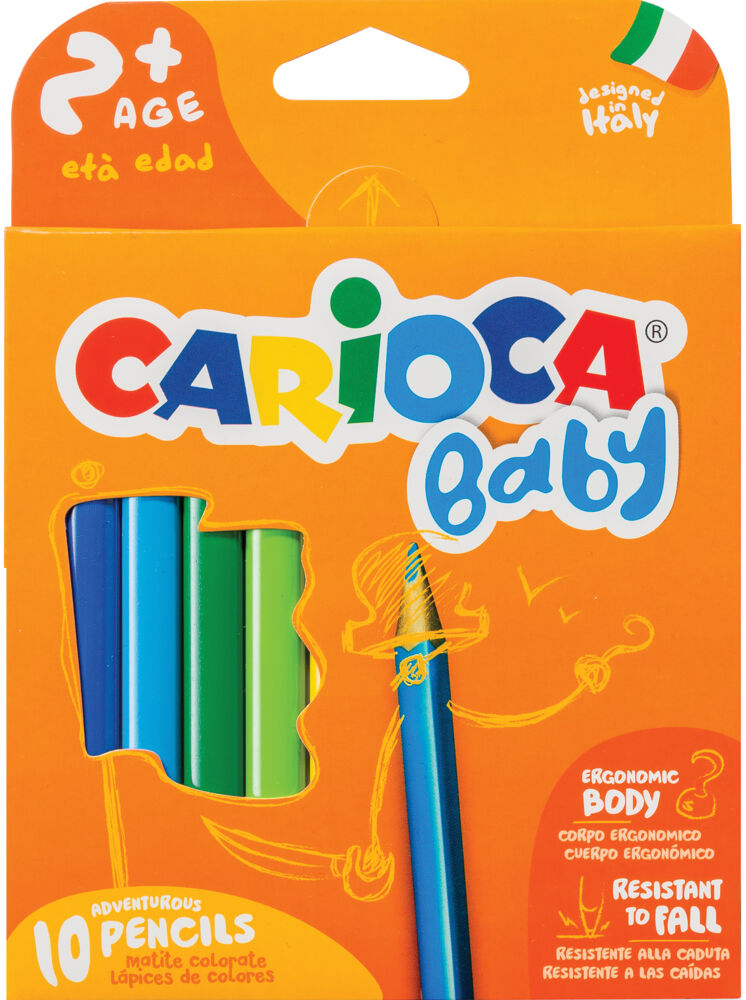 Produkt miniatyrebild Carioca Baby Jumbo fargeblyanter