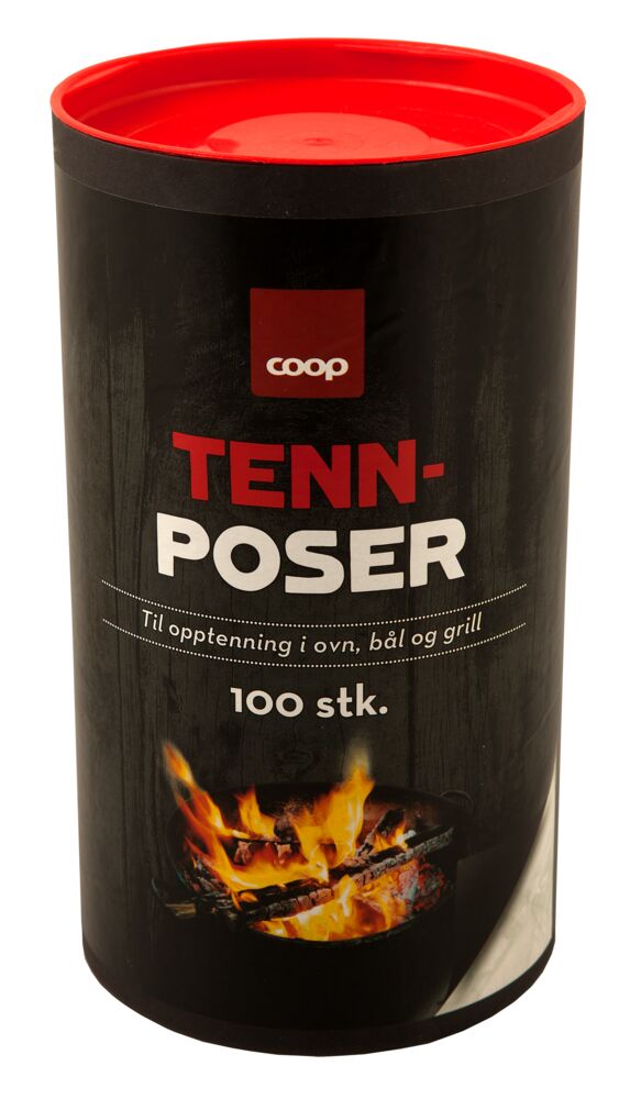 Produkt miniatyrebild Coop Tennposer 100 stk.