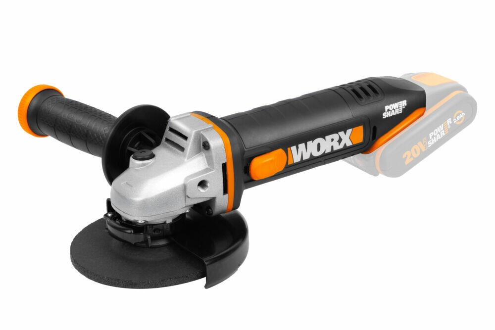 Produkt miniatyrebild Worx WX803.9 vinkelsliper