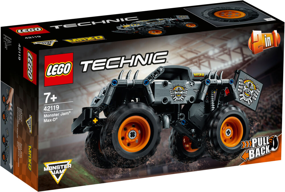 Produkt miniatyrebild LEGO® Technic 42119 Monster Jam® Max-D®
