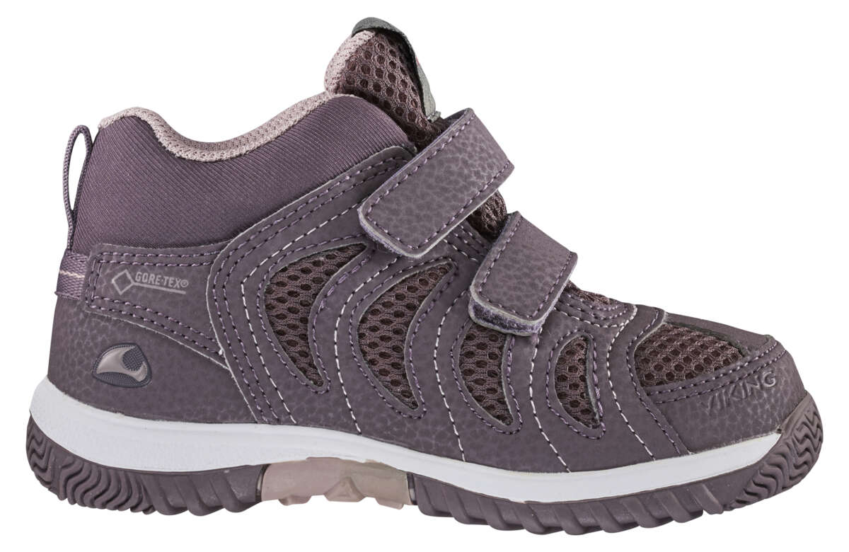 Zapatos Infantiles Viking Cascade GTX - Impermeables Gore-Tex, Materiales Reciclados, Cierre Velcro, Suela Resistente