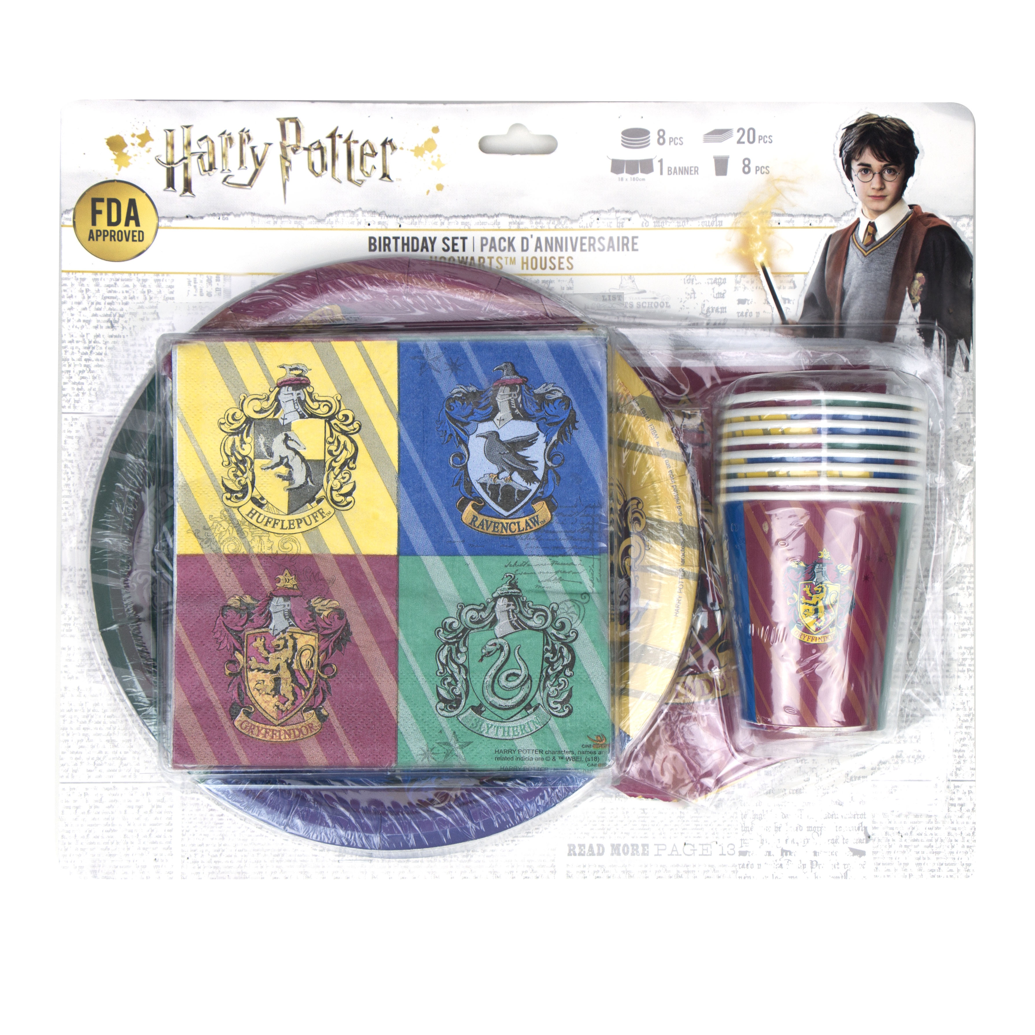 Produkt miniatyrebild Harry Potter™ bursdags-kit