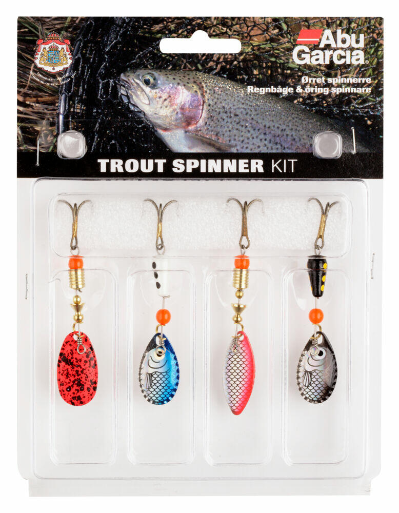 Abu 4 pk spinner ørret