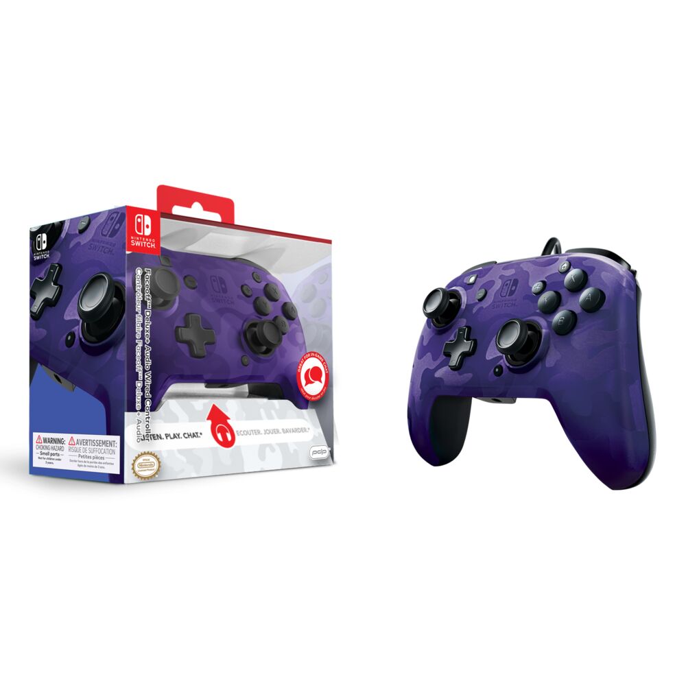 Produkt miniatyrebild PDP Faceoff Deluxe+ Audio controller for Nintendo Switch™