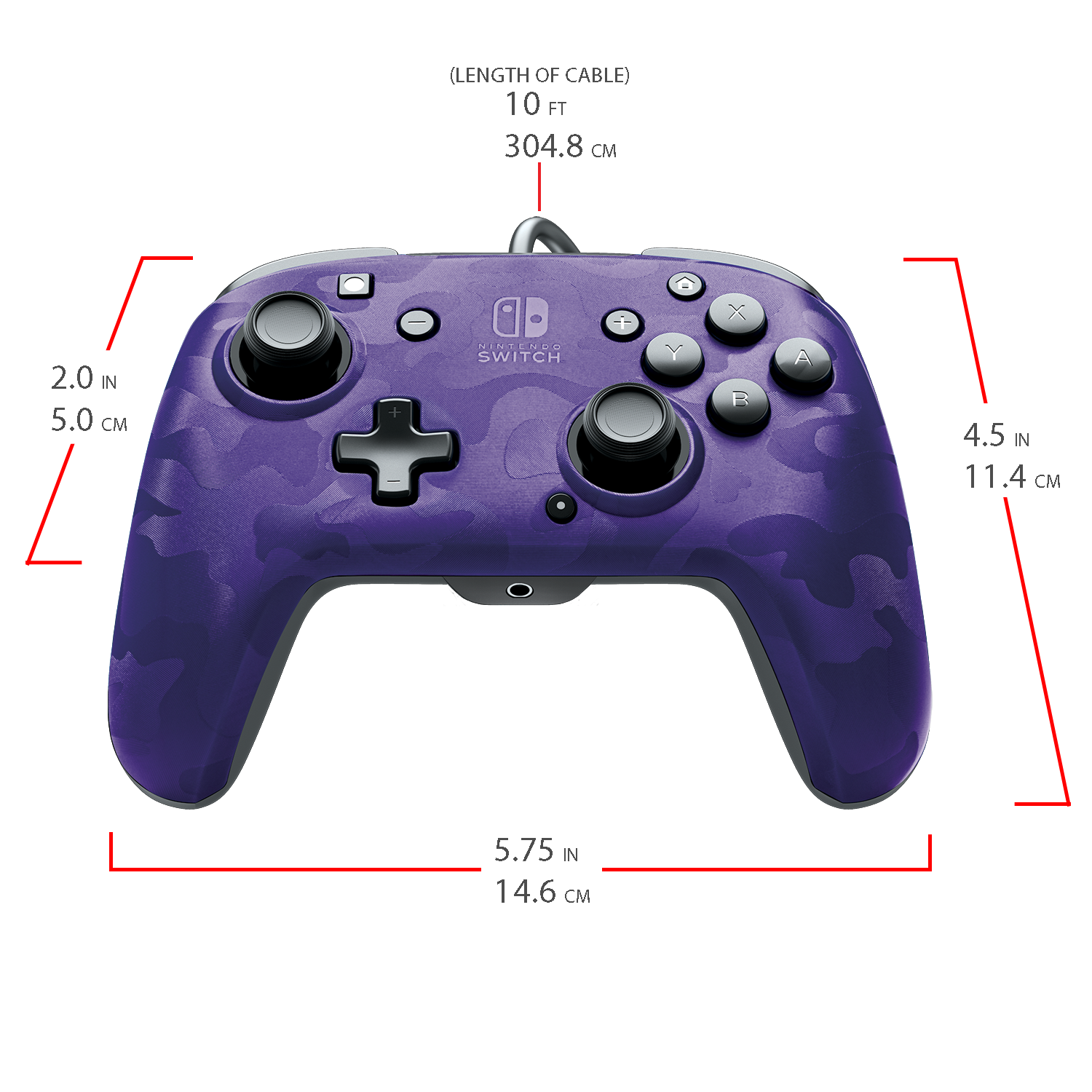 Produkt miniatyrebild PDP Faceoff Deluxe+ Audio controller for Nintendo Switch™
