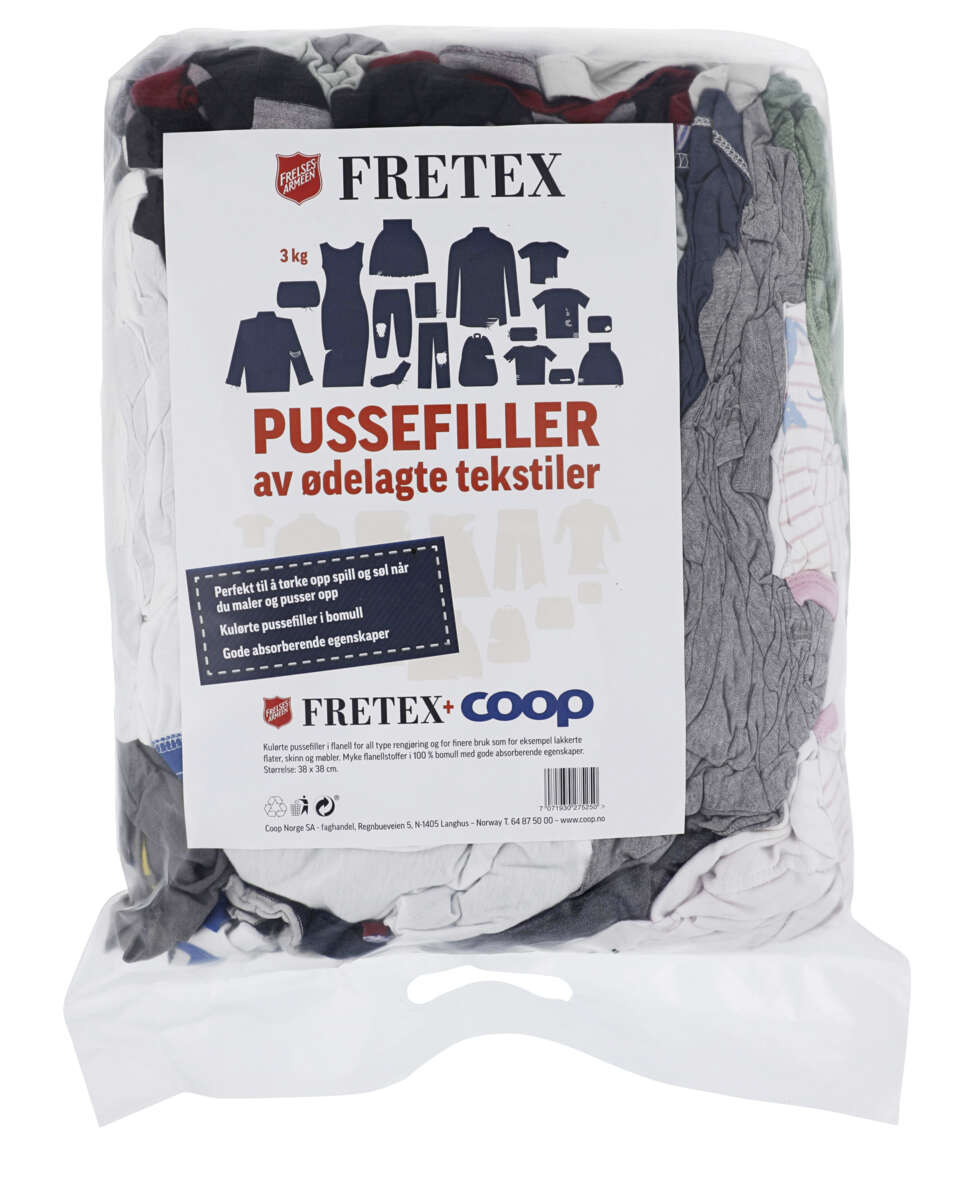 Fretex pussefiller | Obs.no