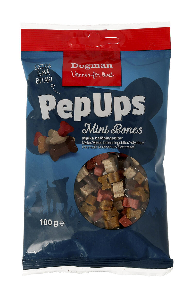 Pep Ups Mini Bones 100g