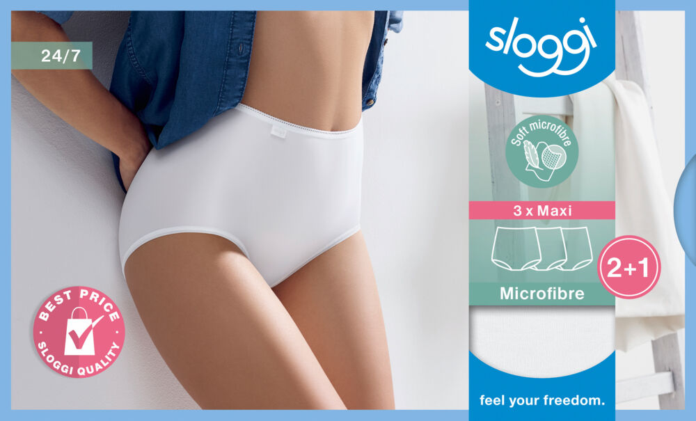 Produkt miniatyrebild Sloggi Maxi Micro 3pk